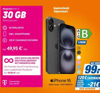 Expert Apple iphone 16 Angebot