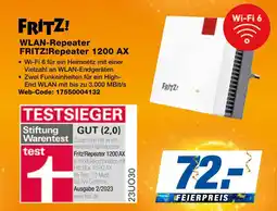 Expert Fritz! wlan-repeater fritz!repeater 1200 ax Angebot