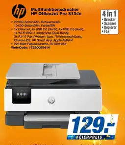 Expert Hp multifunktionsdrucker hp officejet pro 8134e Angebot