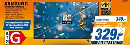 Expert Samsung gu43u8099fuxzg Angebot
