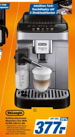 Expert Delonghi kaffeevollautomat ecam 290.61.sb Angebot