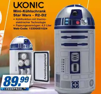 Expert Ukonic mini-kühlschrank star wars - r2-d2 Angebot