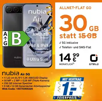 Expert Nubia air 5g Angebot