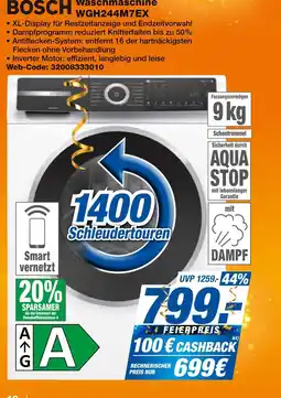 Expert Bosch waschmaschine wgh244m7ex Angebot