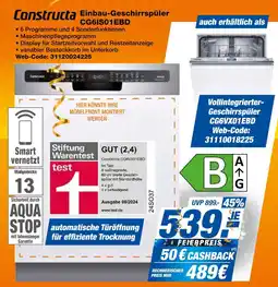 Expert Constructa einbau-geschirrspüler cg6is01ebd Angebot