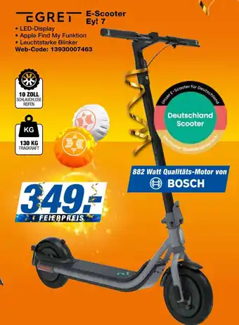 Expert Egret e-scooter ey! 7 Angebot