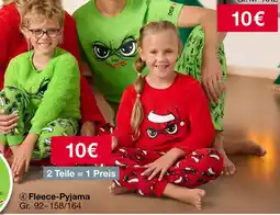 Woolworth Fleece-pyjama Angebot