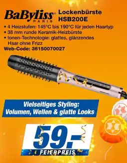 Expert Babyliss lockenbürste hsb200e Angebot