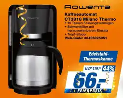 Expert Rowenta kaffeeautomat ct3818 milano thermo Angebot