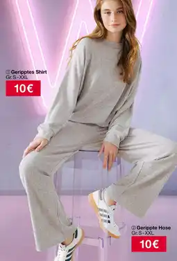 Woolworth Geripptes shirt Angebot