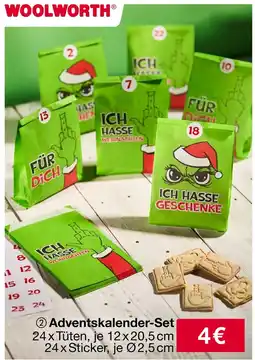 Woolworth Woolworth adventskalender-set Angebot