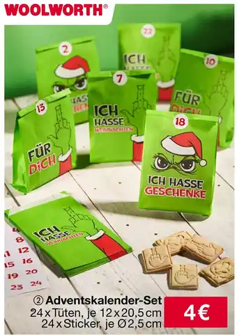 Woolworth Woolworth adventskalender-set Angebot