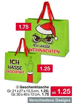 Woolworth Geschenktasche Angebot