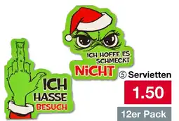 Woolworth Servietten Angebot