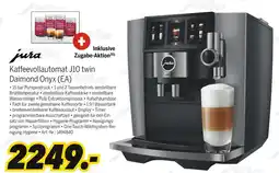 MEDIMAX Jura kaffeevollautomat j10 twin diamond onyx (ea) Angebot