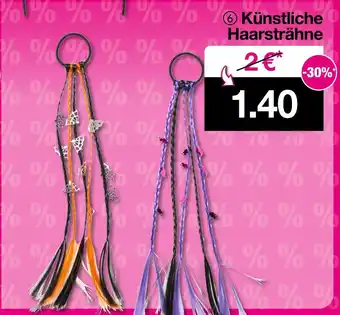 Woolworth Künstliche haarsträhne Angebot