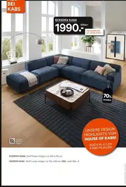 Kabs Polsterwelt Ecksofa kasa Angebot