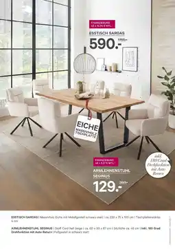 Kabs Polsterwelt Esstisch sargas Angebot
