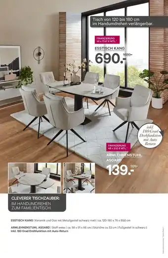 Kabs Polsterwelt Esstisch kang Angebot