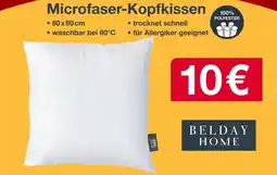 Woolworth Belday home microfaser-kopfkissen Angebot