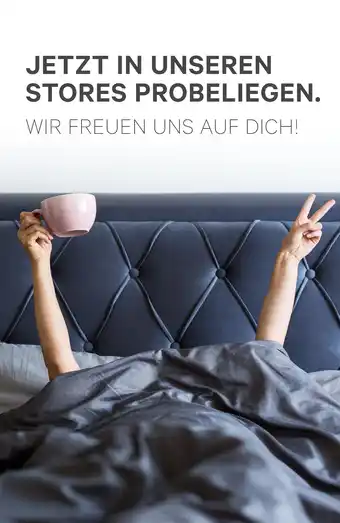 Kabs Polsterwelt Jetzt in unseren stores probeliegen Angebot
