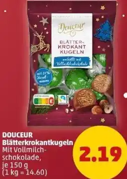 PENNY DOUCEUR Blätterkrokantkugeln Angebot