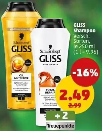 PENNY GLISS Shampoo Angebot
