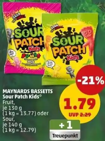 PENNY MAYNARDS BASSETTS Sour Patch Kids Angebot