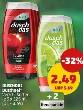 PENNY DUSCHDAS Duschgel Angebot