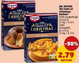 PENNY DR. OETKER The Taste of Christmas Kuchen Angebot