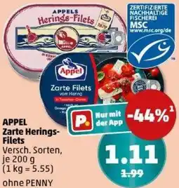 PENNY APPEL Zarte Herings Filets Angebot