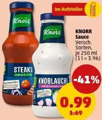 PENNY KNORR Sauce Angebot