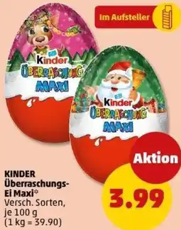 PENNY KINDER Überraschungs-Ei Maxi Angebot
