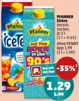 PENNY PFANNER Eistee Angebot