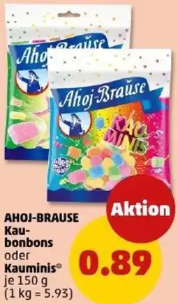 PENNY AHOJ-BRAUSE Kaubonbons oder Kauminis Angebot