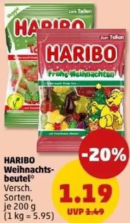 PENNY HARIBO Weihnachtsbeutel Angebot
