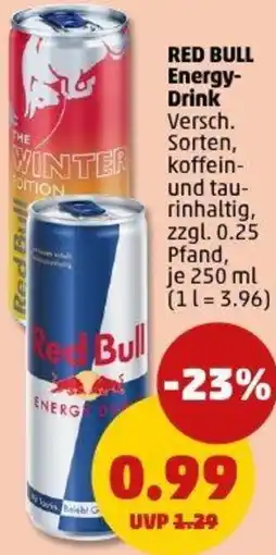 PENNY RED BULL Energy Drink Angebot