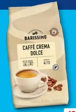 Aldi Süd Barissimo Caffè Crema Dolce Angebot