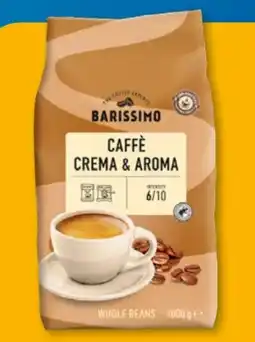 Aldi Süd Barissimo Caffè Crema & Aroma Angebot