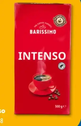 Aldi Süd Barissimo Mahlkaffee Intenso Angebot