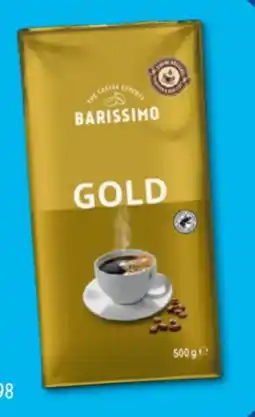 Aldi Süd Barissimo Mahlkaffee Gold Angebot