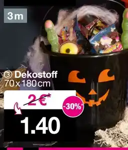 Woolworth Halloween Dekostoff Angebot