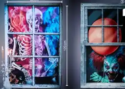 Woolworth Deko-Fenster Halloween Angebot