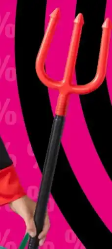 Woolworth Halloween Dreizack Angebot