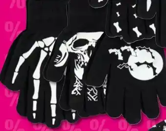 Woolworth Halloween Handschuhe Angebot