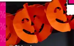 Woolworth Halloween Kürbis Girlande Angebot