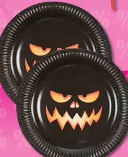 Woolworth Pappteller Halloween Angebot