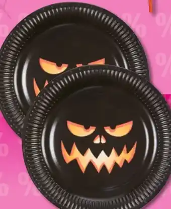 Woolworth Pappteller Halloween Angebot