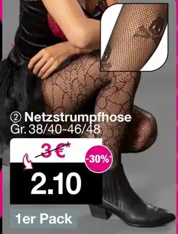 Woolworth Damen Halloween Netzstrumpfhose Angebot