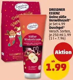 PENNY DRESDNER ESSENZ Deine süße Verwöhnzeit oder Duschgel Angebot